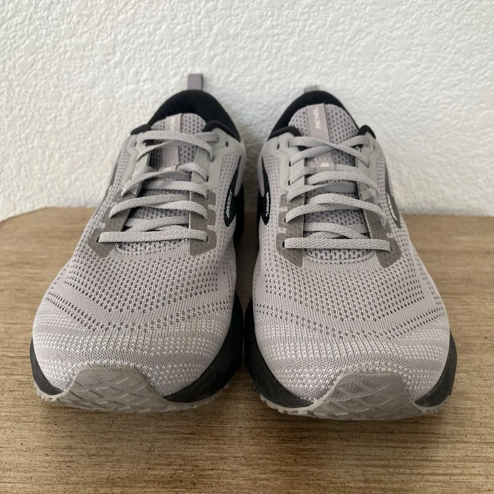 Brooks Revel 6 Athletic Shoes Mens Size 13 Alloy Oyster 1103981D089